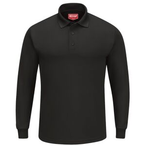 Men's Long Sleeve Performance Knit Polo Thumbnail