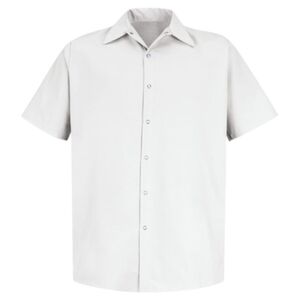 Men's Tall Specialized Short Sleeve Pocketless Work Shirt Thumbnail
