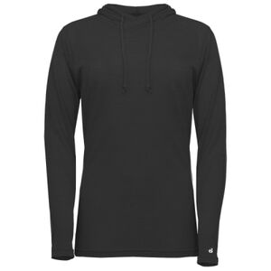 Women's Tri-Blend Surplice Long Sleeve Hooded T-Shirt Thumbnail