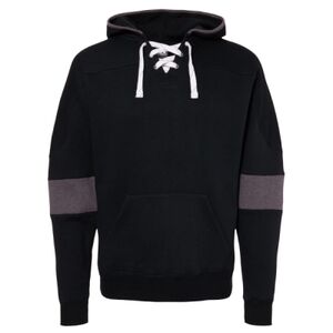 Men's Sport Lace Colorblocked Fleece Hooded Sweatshirt Thumbnail