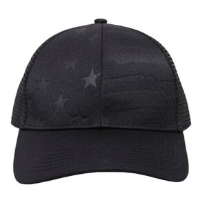 Debossed American Flag Mesh Back Thumbnail