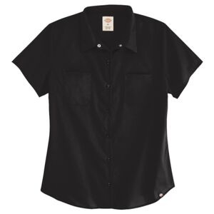 Women's Industrial Short Sleeve Work Shirt Thumbnail