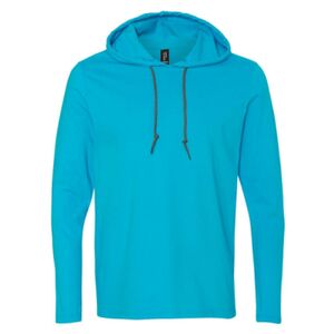 Softstyle® Lightweight Hooded Long Sleeve T-Shirt Thumbnail